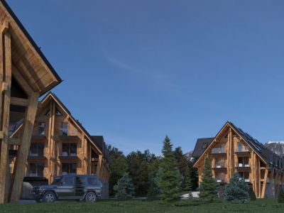 Apartament z widokiem na góry nad Rzeką Białka