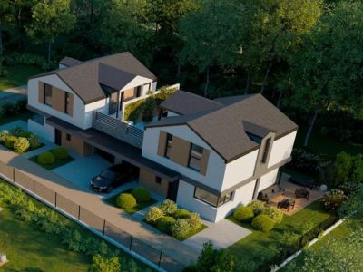 Nowoczesny, inteligentny bliźniak na działce 355 m2 !