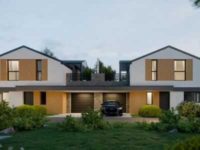 Nowoczesny, inteligentny bliźniak na działce 355 m2 !